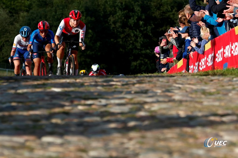 2023 UEC Road European Championships - Drenthe - Elite Women's Road Race - Mappel - Col Du VAM 131,3 km - 23/09/2023 - Marlen Reusser (Suisse) - photo Luca Bettini/SprintCyclingAgency?2023